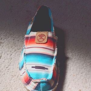 Twisted X Hooey slip on loafer Sunset Serape